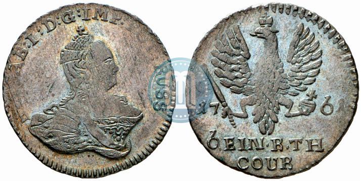 Picture 1/6 Thaler 1761 year  