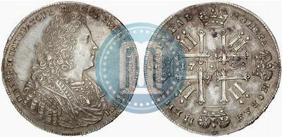 Picture 1 rouble 1728 year  "Type of 1728"