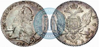 Picture 1 rouble 1764 year СПБ-СА 