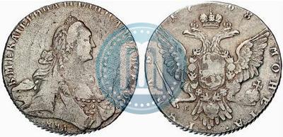 Picture 1 rouble 1768 year ММД-EI 