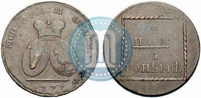 Фото 2 пара - 3 копейки 1773 года  