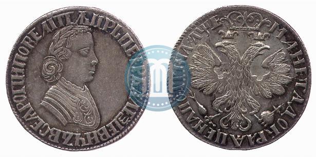Picture Poltina 1705 year  "Portrait by F. Alekseev"