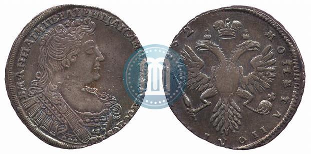 Фото Полтина 1732 года  