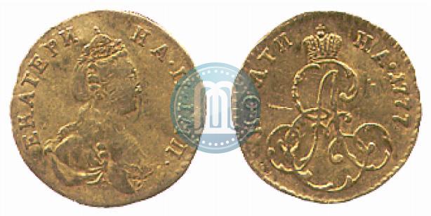 Фото Полтина 1777 года  