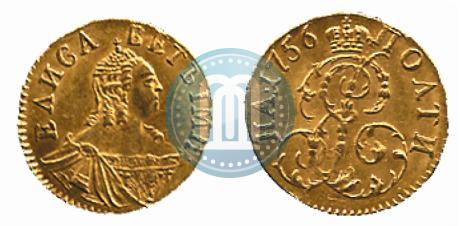 Picture Poltina 1756 year  