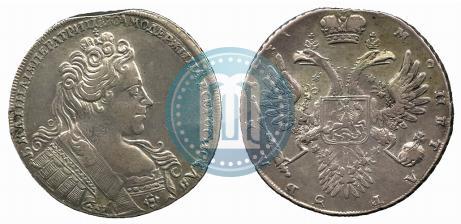 Picture 1 rouble 1731 year  