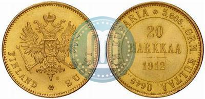 Picture 20 markkaa 1912 year S 
