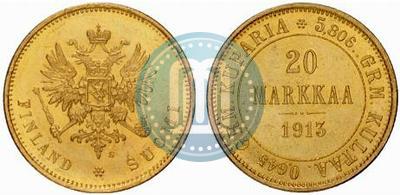 Фото 20 марок 1913 года S 