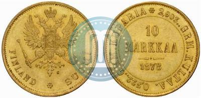 Picture 10 markkaa 1878 year S 