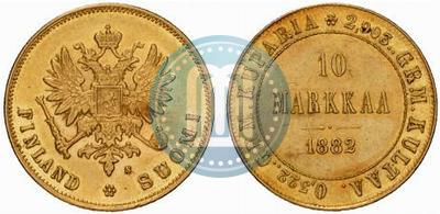 Picture 10 markkaa 1882 year S 