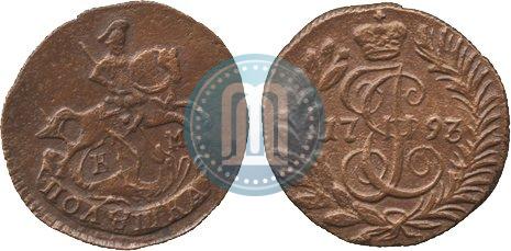 Фото Полушка 1793 года КМ 
