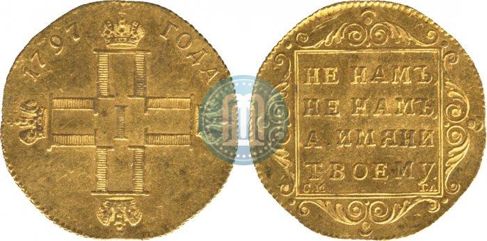 Picture 1 ducat 1797 year СМ-ГЛ 