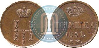 Picture Polushka 1851 year ЕМ 