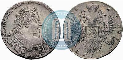 Picture 1 rouble 1732 year  