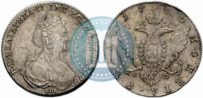 Picture 1 rouble 1774 year СПБ-ФЛ 
