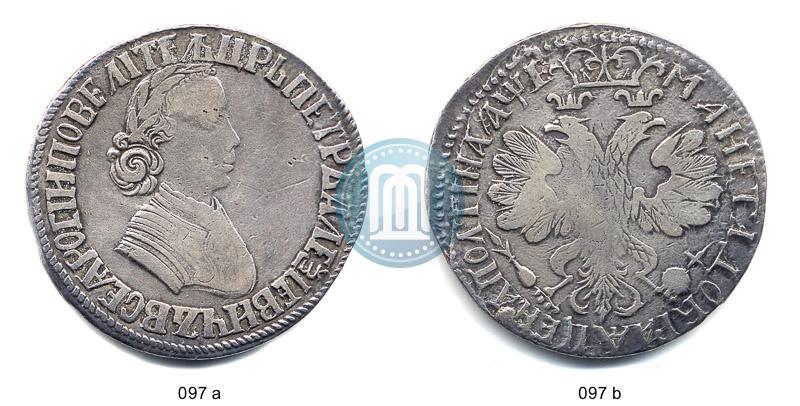 Picture Poltina 1705 year  "Portrait by F. Alekseev"