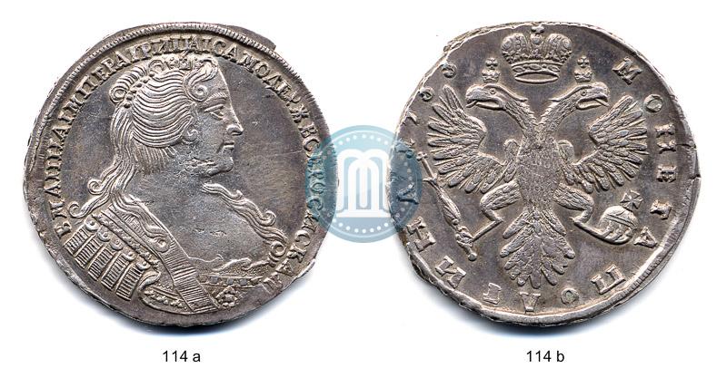 Picture Poltina 1733 year  