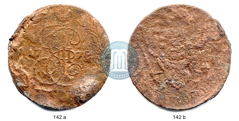 Фото 5 копеек 1778 года ЕМ 