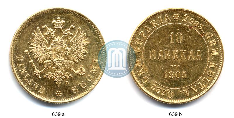 Picture 10 markkaa 1905 year L 