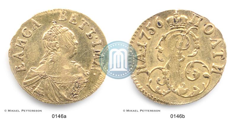 Picture Poltina 1756 year  