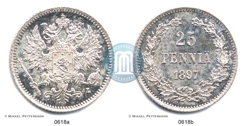 Фото 25 пенни 1897 года L 