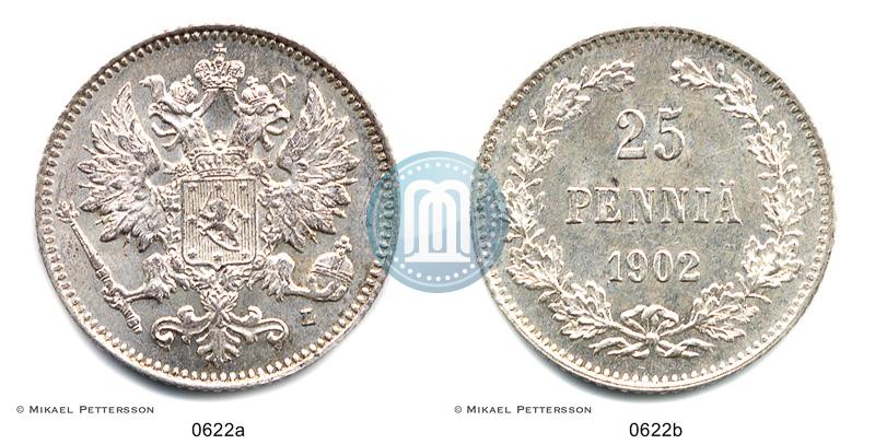 Фото 25 пенни 1902 года L 