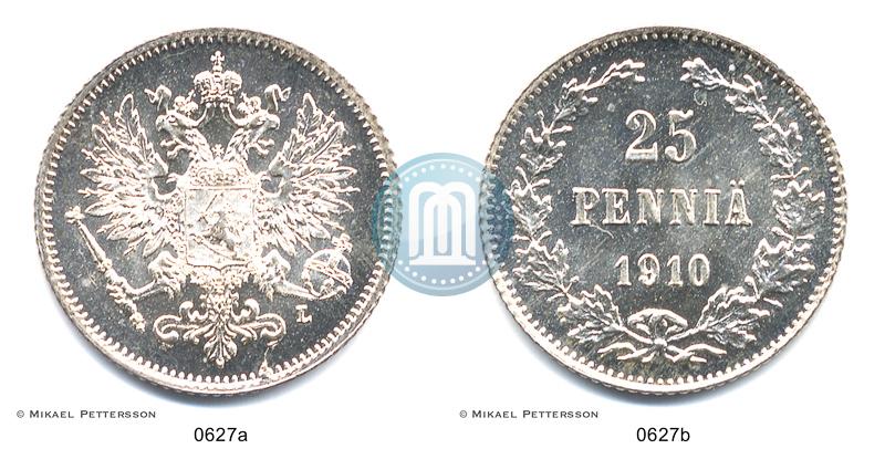 Фото 25 пенни 1910 года L 