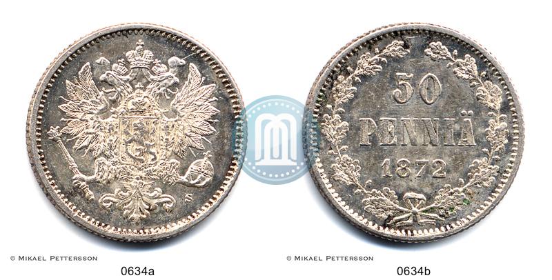 Фото 50 пенни 1872 года S 
