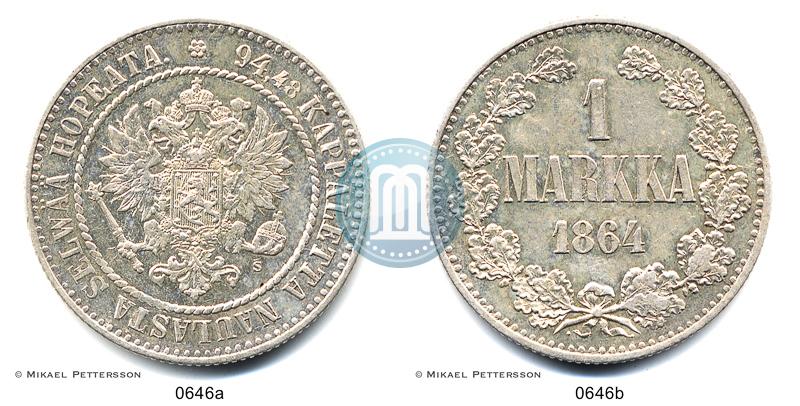 Фото 1 марка 1864 года S 