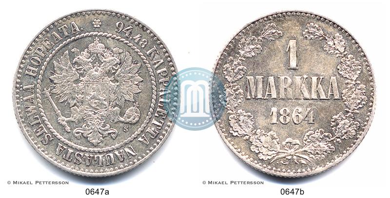 Фото 1 марка 1864 года S 