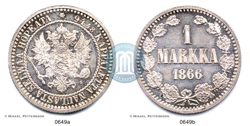 Фото 1 марка 1866 года S 
