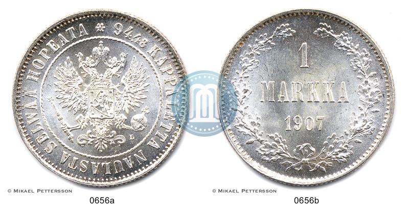 Picture 1 markka 1907 year L 