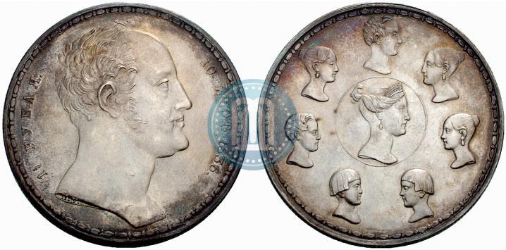 Picture 1,5 roubles - 10 złotych 1836 year П.У. "Family rouble"