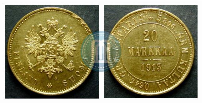 Фото 20 марок 1913 года S 