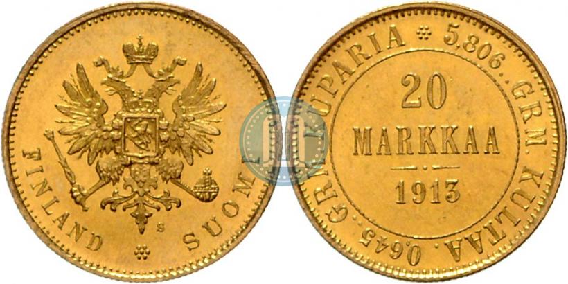 Фото 20 марок 1913 года S 
