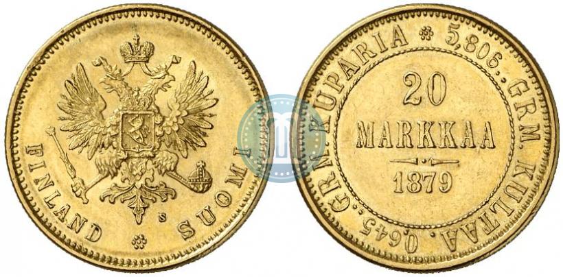 Фото 20 марок 1879 года S 