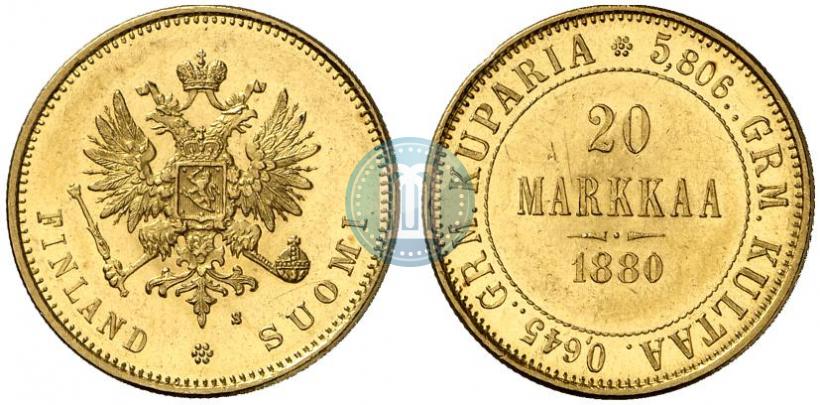 Фото 20 марок 1880 года S 