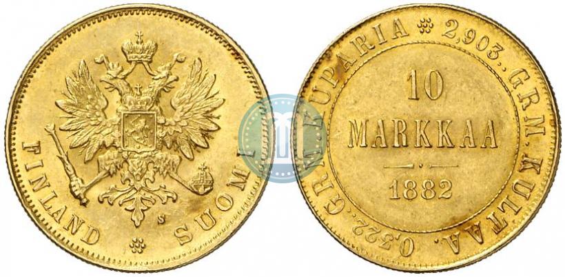 Фото 10 марок 1882 года S 