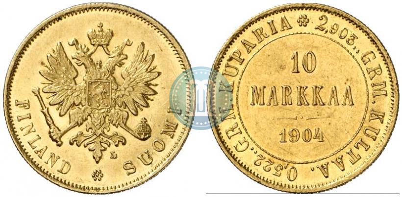 Фото 10 марок 1904 года L 