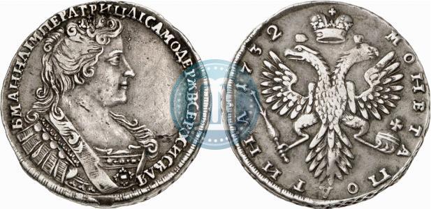 Picture Poltina 1732 year  