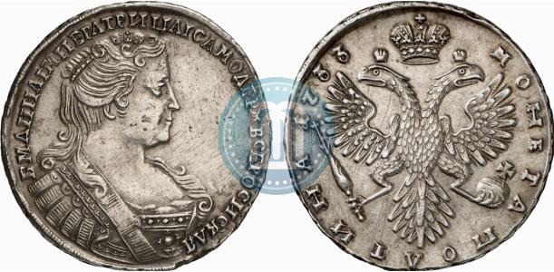 Picture Poltina 1733 year  