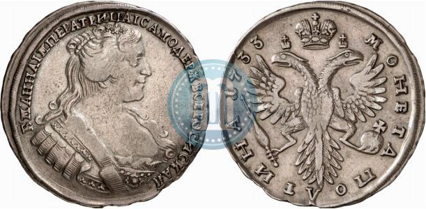 Picture Poltina 1733 year  