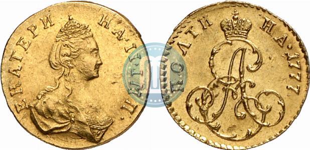 Фото Полтина 1777 года  