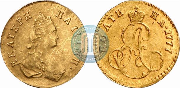 Фото Полтина 1777 года  