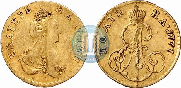 Фото Полтина 1777 года  