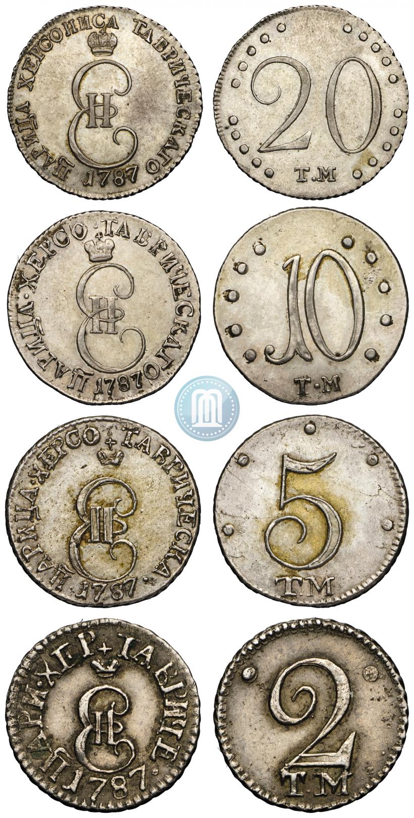 Picture 20 kopecks 1787 year ТМ 