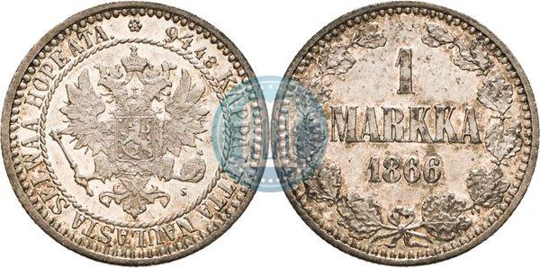 Фото 1 марка 1866 года S 