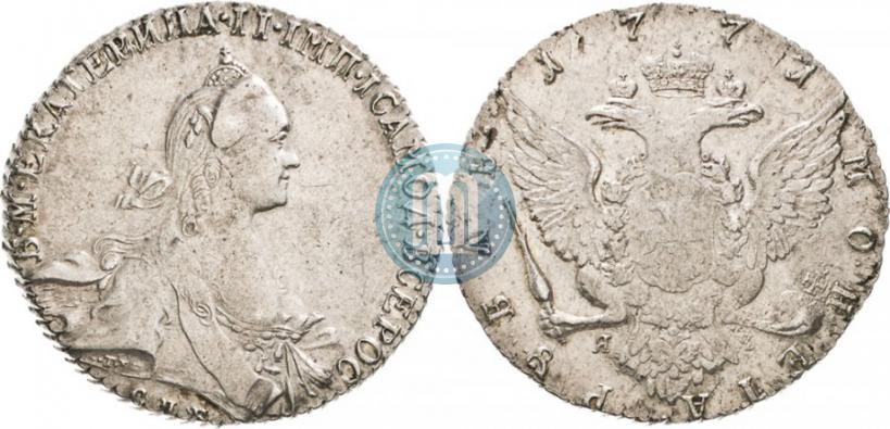 Picture 1 rouble 1771 year СПБ-ЯЧ 