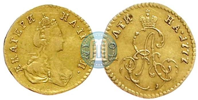 Фото Полтина 1777 года  