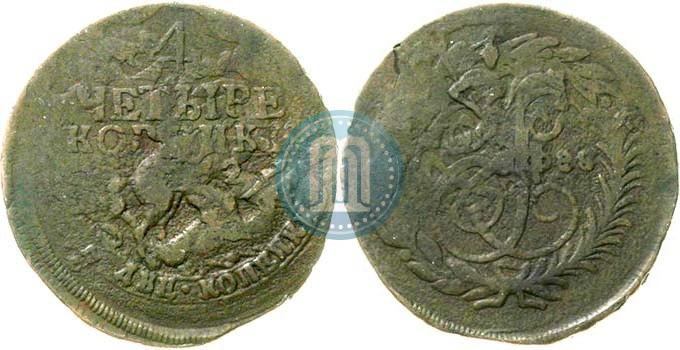 Фото 2 копейки 1788 года СПМ 